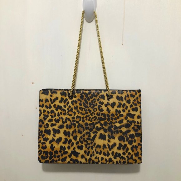 Loeffler Randall Handbags - Anthropologie Loeffler Randall Alma Leopard Purse